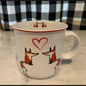 Foxes & Hearts Coffee Mug